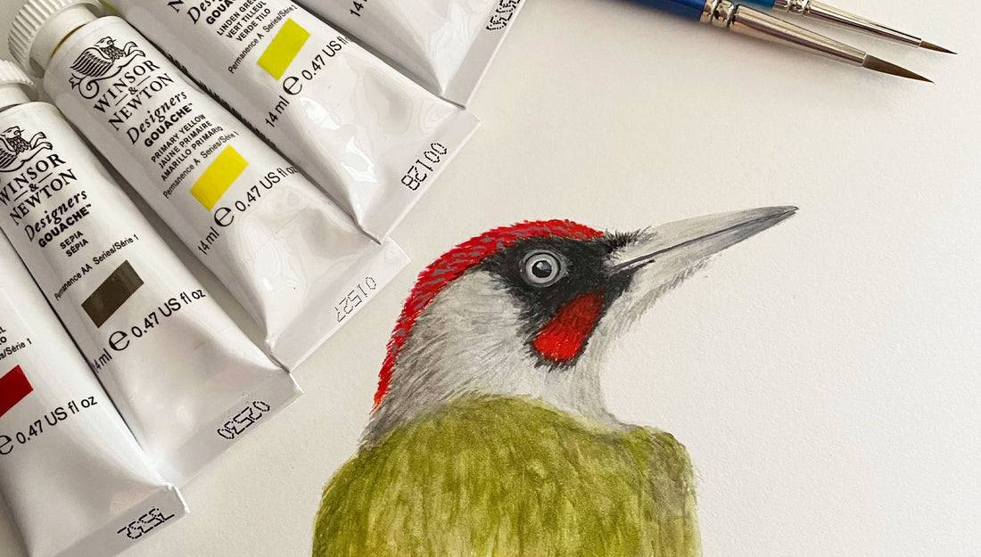 European Green Woodpecker