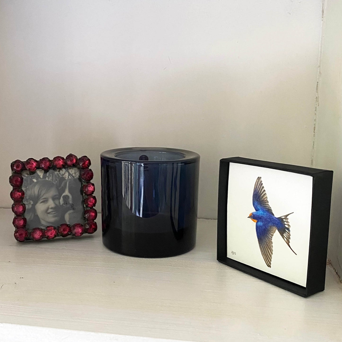 Picture Box Miniature Paintings by Amanda Gosse Floating Frame, ready to hang