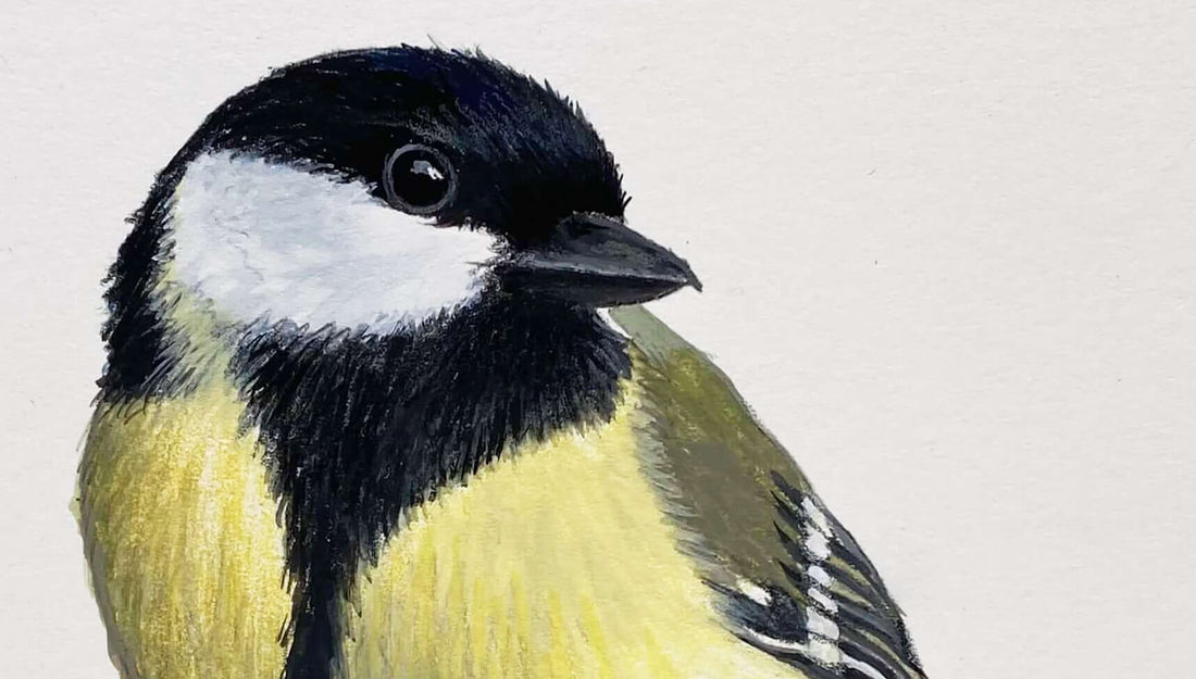 Great Tit Painting