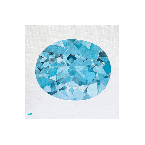 Aquamarine Jewel gallery quality print by Amanda Gosse