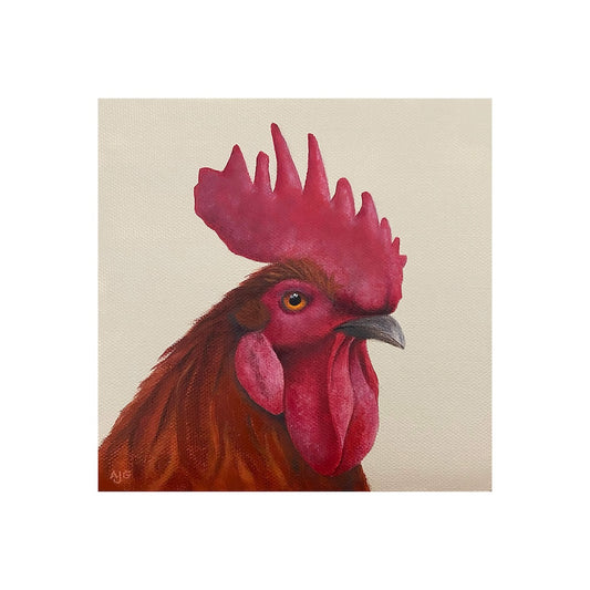 Cockerel by Amanda Gosse Gicleé Fine Art Print