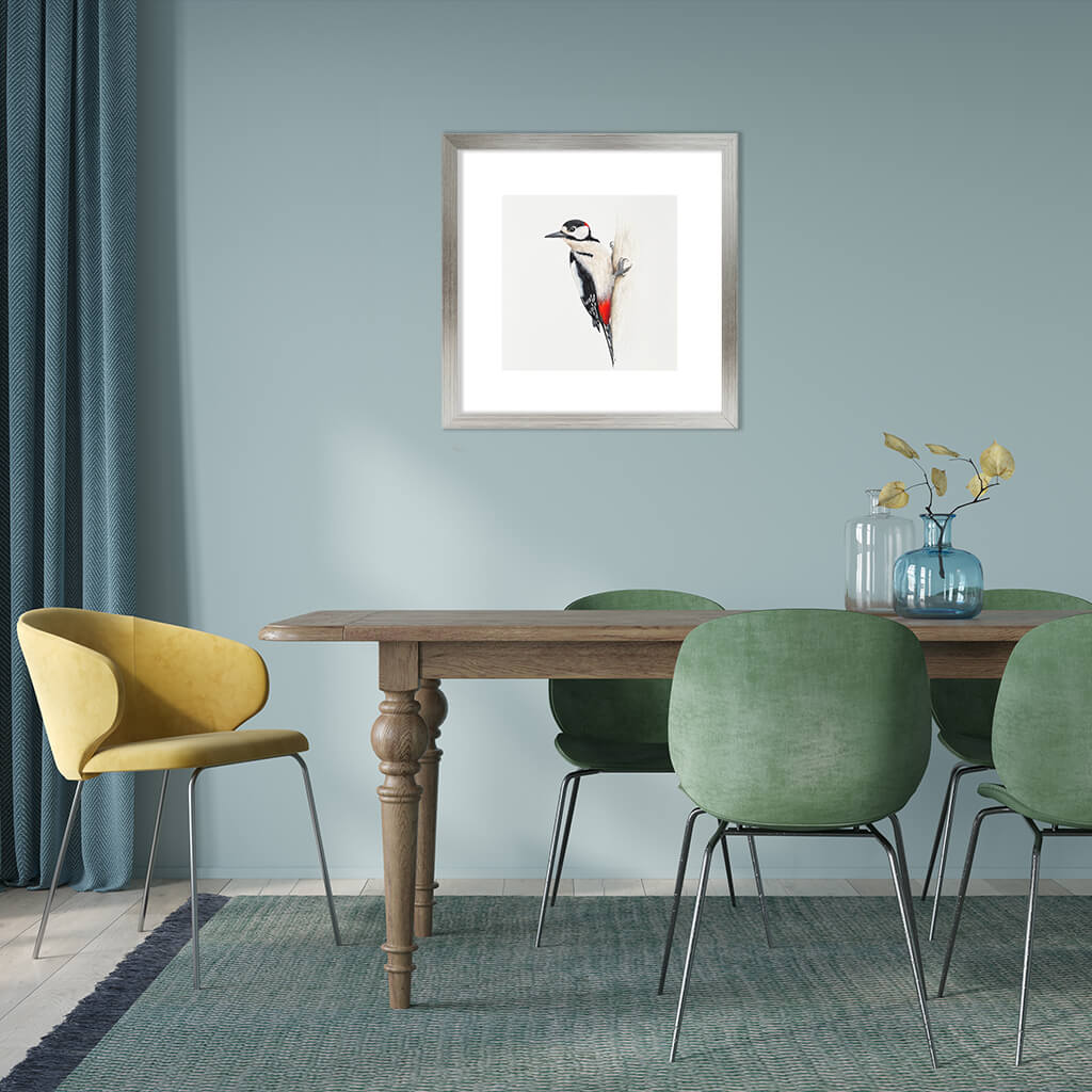 Greater Spotted Woodpecker Fine Art Print
